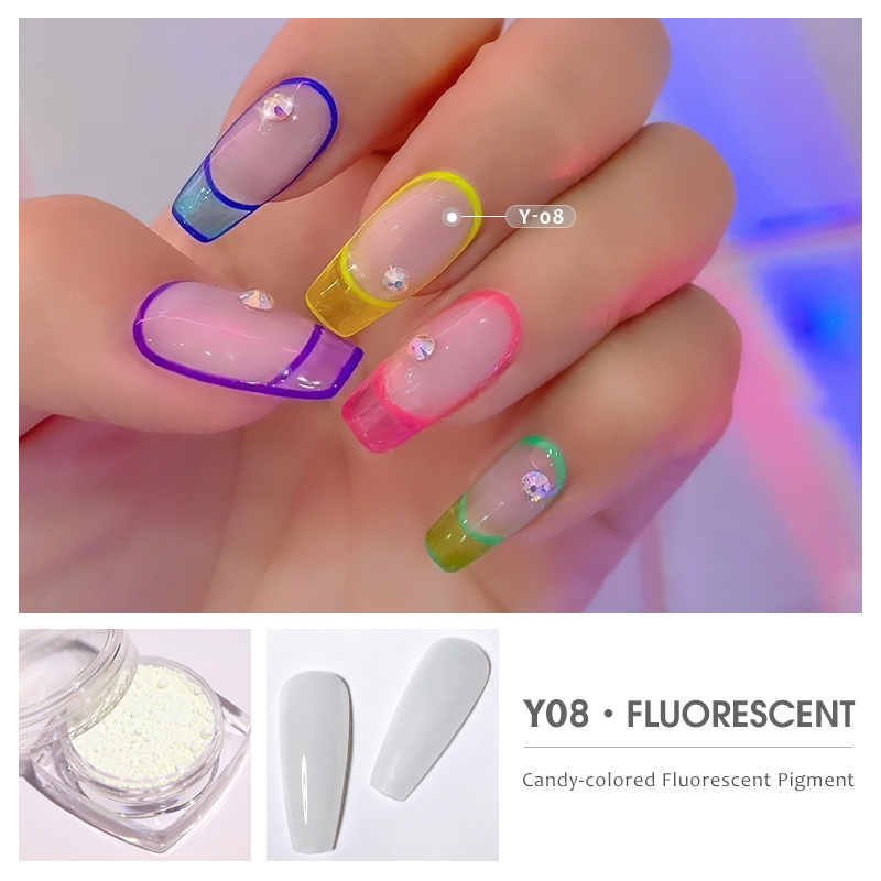 BOJUN Y08 | Candy Fluorescent Solvent Resistant Pigment